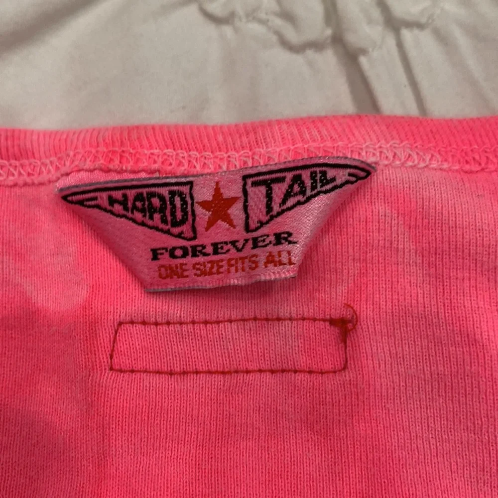 Hard tail forever t shirt. Pink, green blue, and purple. Vintage - Picture 2 of 4